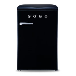 Nevera pequeña - SOGO NEV-SS-21955, Altura 900 mm, Capacidad 110 l, Negro