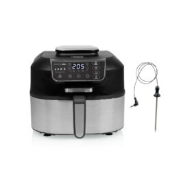 Freidora de aire - PRINCESS 01.182092.01.001, 1760 W, 5,6 l, Negro