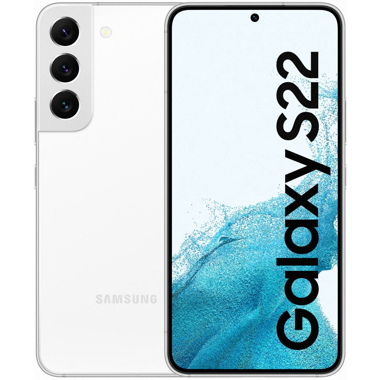SAMSUNG Galaxy S22 (dual sim), Blanco, REACONDICIONADO: Móvil Android, 256 GB, 8 GB RAM, 6,1 ' Dynamic AMOLED 2X, Gorilla Glass 7, 120 Hz, Exynos 2200, 3700 mAh