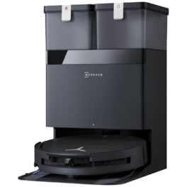 Robot aspirador - ECOVACS DEEBOT T50 OMNI GEN3 BLACK, Potencia de succión 25 kPa, Depósito 260 ml, Autonomía 170 min, Negro