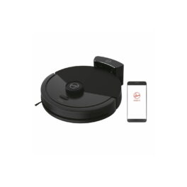 Robot Aspirador - HOOVER 38383010, 220 W, Depósito 800 ml, Autonomía 120 min, Bicolor
