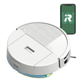 Robot friegasuelos - IROBOT 205 DUSTCOMPACTOR WHITE, 12,8 V, Potencia de succión 7 kPa, Depósito 1820 ml, Autonomía 3 h, Blanco