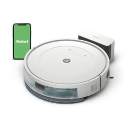 Robot aspirador - IROBOT Y0112 ROOMBA COMBO ESSENTIAL, 0 W, Depósito 0,4 l, Autonomía 160 min, Blanco