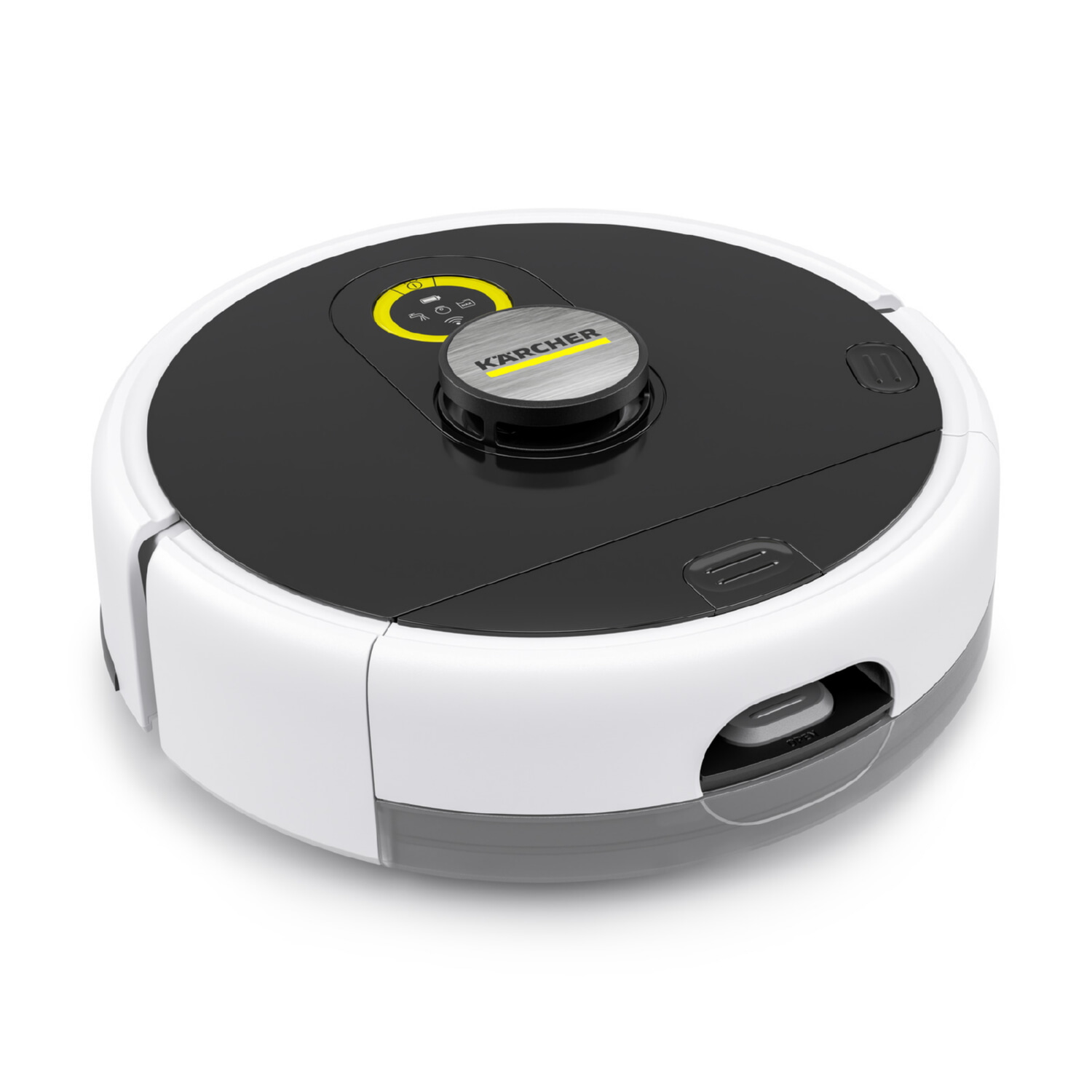 Robot aspirador - KÄRCHER AKLBB1826795952, 120 W, Depósito 1,15 l, Autonomía 120 min, Negro