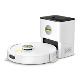 Robot aspirador - KÄRCHER RVC 3 Comfort Extra, Potencia de succión 15 kPa, Autonomía 130 min, Blanco