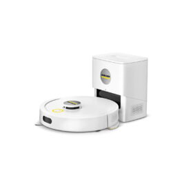 Robot aspirador - KARCHER RVC 3 Comfort, Potencia de succión 15 kPa, Depósito 0,28 l, Autonomía 130 min, Blanco