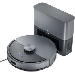 Robot aspirador - MEDION MD 100021, 0 W, Potencia de succión 5000 Pa, Depósito 2,5 l, Autonomía 180 min, Azul