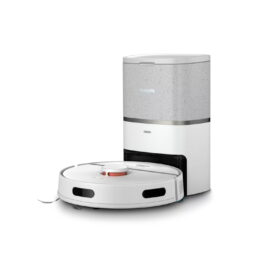 Robot aspirador - PHILIPS 3000 series XU3110/02, 900 W, Potencia de succión 4 kPa, Depósito 0,35 l, Autonomía 200 min, Gris, Metálico