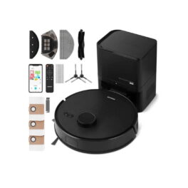 Robot aspirador - SENCOR SRV 9085BK, 40 W, Potencia de succión 3000 Pa, Depósito 0,34 l, Autonomía 130 min, Nero