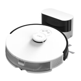 Robot aspirador - TP-LINK Tapo RV30, 45 W, Potencia de succión 4200 kPa, Depósito 0,4 l, Autonomía 180 min, Negro, Gris, Blanco