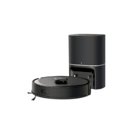 Robot aspirador - TP-LINK Tapo RV30 Max Plus, 1 kW, Potencia de succión 5300 kPa, Depósito 1 l, Autonomía 120 min, Black