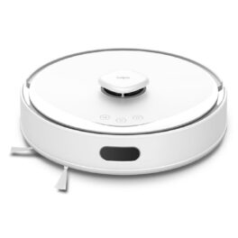 Robot aspirador - TP-LINK Tapo RV30 Max, Potencia de succión 5,3 kPa, Depósito 0,3 l, Autonomía 150 min, Blanco