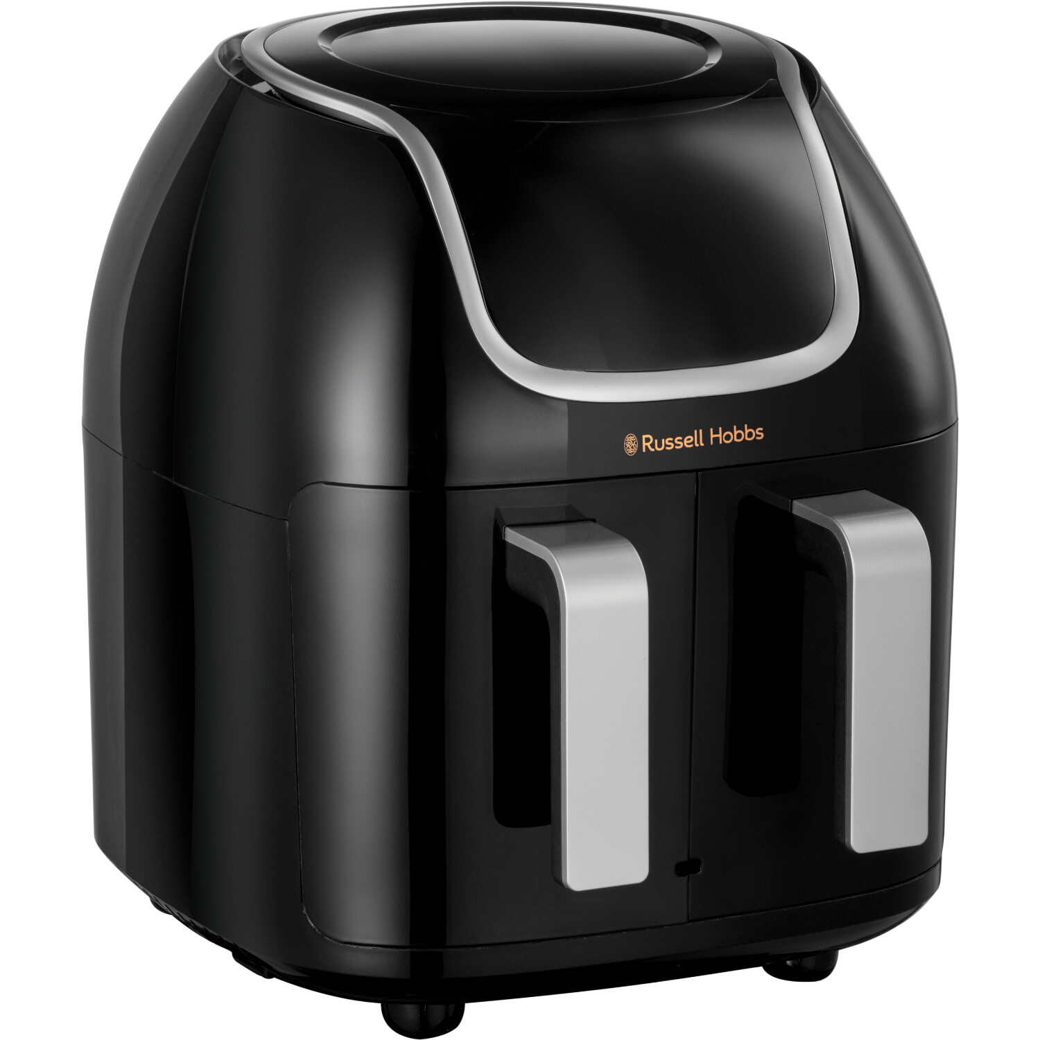 Freidora de aire - RUSSELL HOBBS Russell Hobbs Satisfry Air Dual Basket 27290-56, 1800 W, Inox