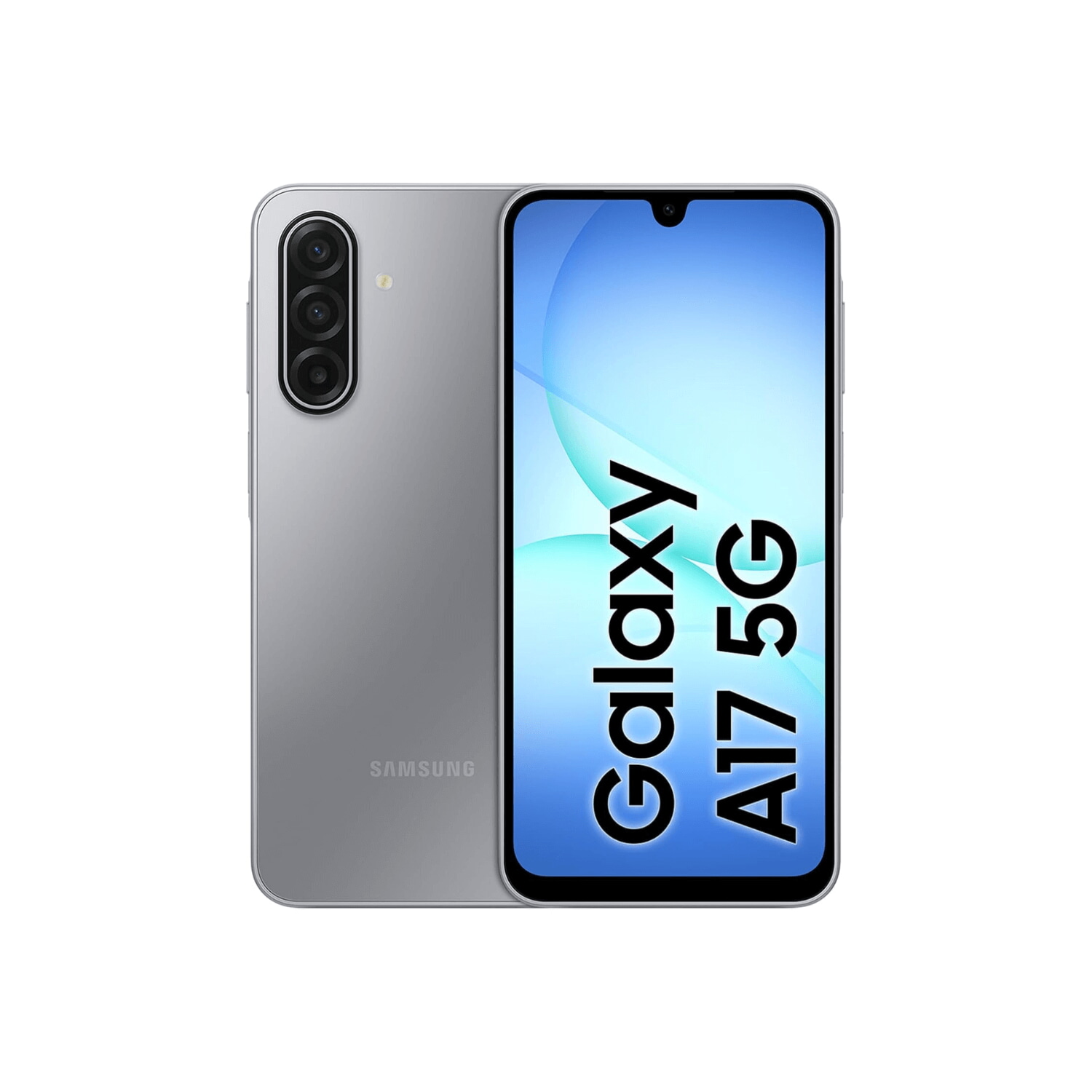 SAMSUNG A17 5G 6.7P/5G/8N/8+256GB/G, Gris, Móvil Android, 256 GB, 8 GB RAM, 6,7 ' FHD+, Exynos 1330 (5 nm), 5000 mAh
