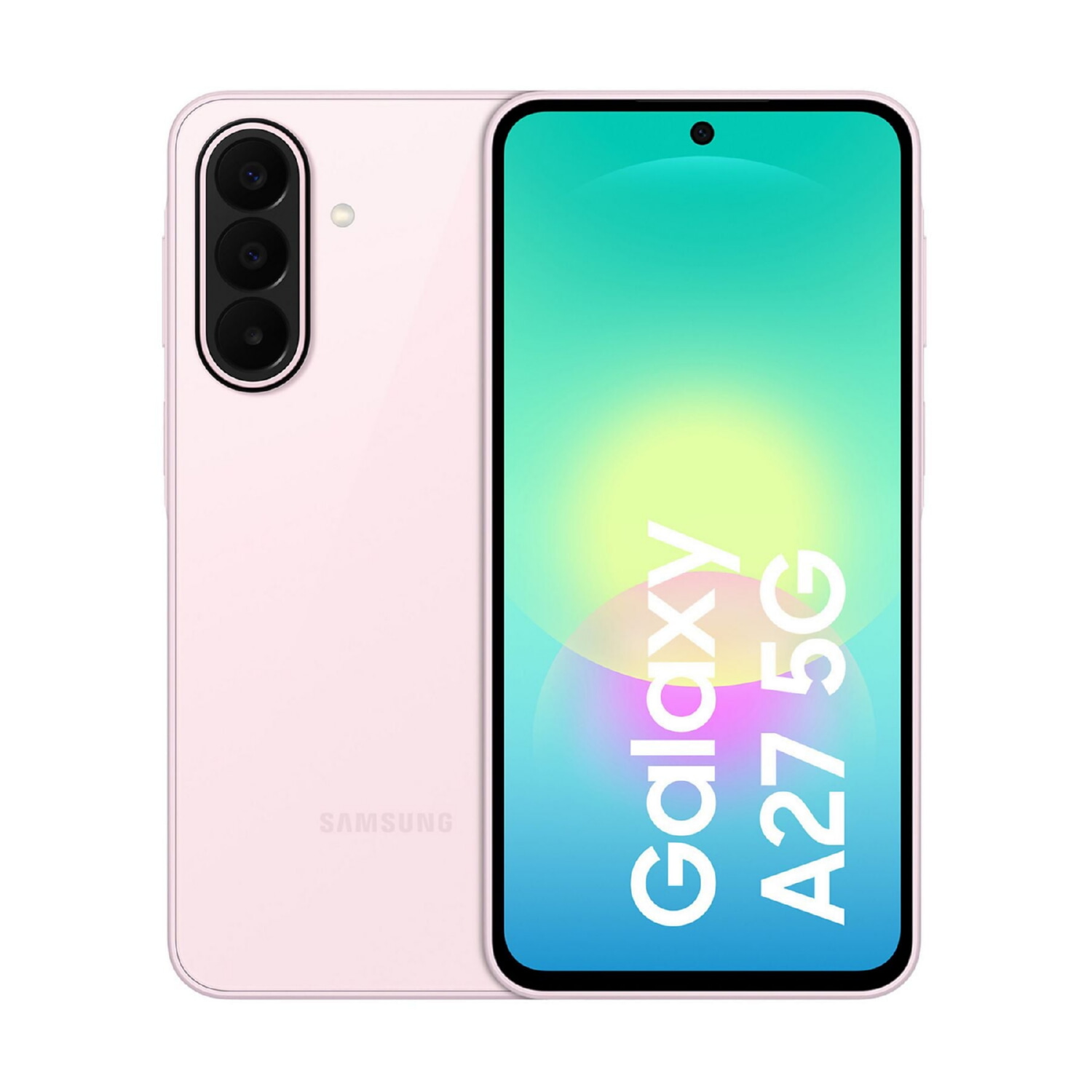 SAMSUNG Galaxy A27, 6+128GB, Rosa claro, SMARTPHONE Android, 128 GB, 6 GB RAM, 6,7 ', Qualcomm Snapdragon 6 Gen 3 octa-core 2,4 GHz, 5000 mAh