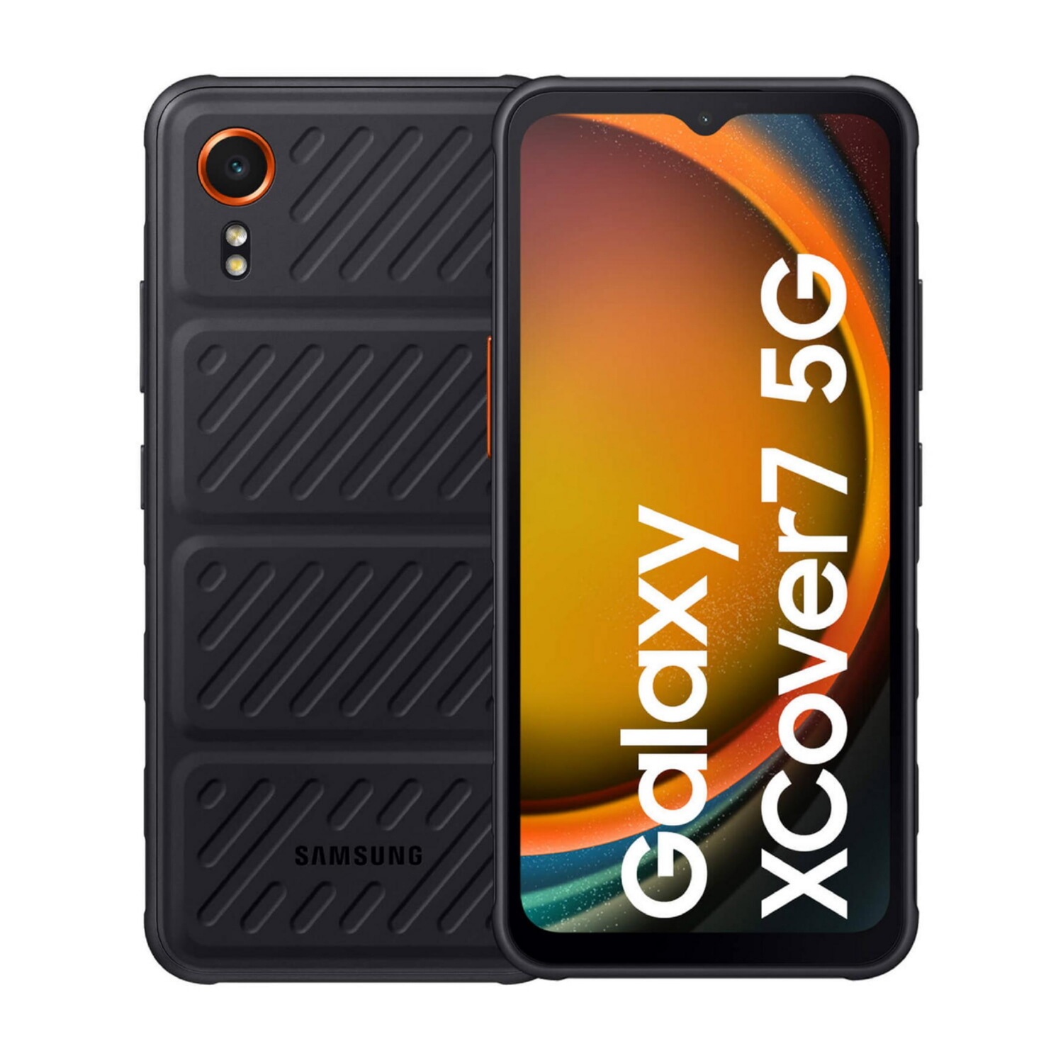SAMSUNG Galaxy XCover7, Negro, Móvil Android, 128 GB, 6 GB RAM, 6,6 ' PLS, Gorilla Glass Victus+, 60 Hz, Mediatek Dimensity 6100+ - 6 nm - Octa-core (2x2.2 GHz Cortex-A76 & 6x2.0 GHz Cortex-A55), 4050 mAh