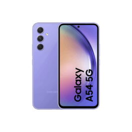 SAMSUNG Smartphone Samsung Galaxy A54 8GB/ 128GB/ 6.4'/ 5G/ Violeta, Violeta, Móvil Android, 128 GB, 8 GB RAM, 6,4 ' Super AMOLED, Gorilla Glass 5, 120 Hz, Samsung Exynos, 5000 mAh