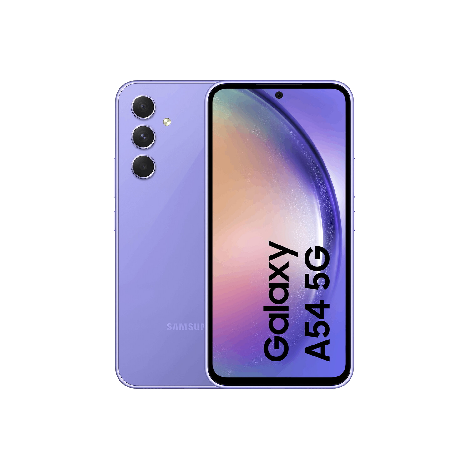 SAMSUNG Smartphone Samsung Galaxy A54 8GB/ 128GB/ 6.4'/ 5G/ Violeta, Violeta, Móvil Android, 128 GB, 8 GB RAM, 6,4 ' Super AMOLED, Gorilla Glass 5, 120 Hz, Samsung Exynos, 5000 mAh