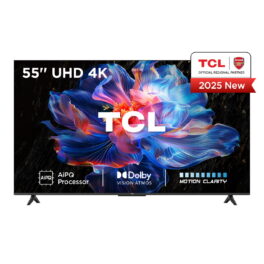 TV D-LED - TCL 77782 55V6C, UHD 4K, Smart TV, DVB-T2 (H.265), Metálico