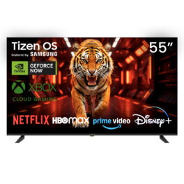 TV DLED 55' - KIANO Elegance 55 Tizen, UHD 4K, ARM CA53 Quad-corex, Smart TV, DVB-T2 (H.265), negro