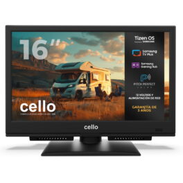 TV LED 16' - CELLO CTrav-16TZ, Full-HD, Smart TV, DVB-T2 (H.265), negro