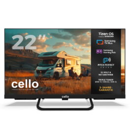TV LED 22' - CELLO CTrav-22TZ, Full-HD, Smart TV, DVB-T2 (H.265), Negro