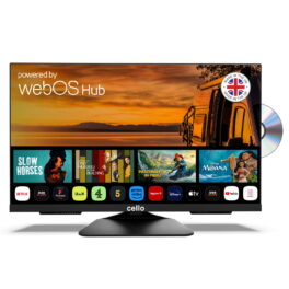 TV LED 24' - CELLO C2425WSFTRAVPB, HD-ready, Smart TV, Negro