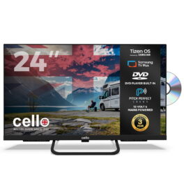 TV LED 24' - CELLO CTrav-24TZF, HD, Smart TV, DVB-T2 (H.265), Negro