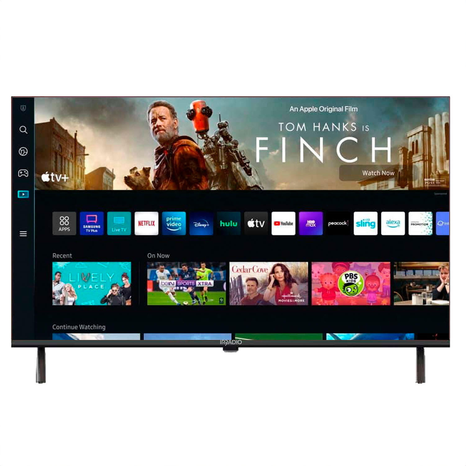 TV LED 32' - IRRADIO IR32TBA1, HD, Smart TV, DVB-T2 (H.265), Negro