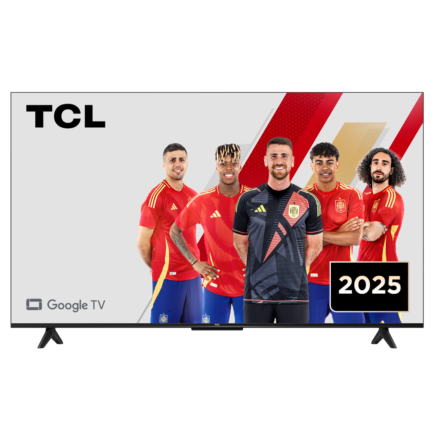 TV LED 55' - TCL 55P6K, UHD 4K, HDR, AiPQ, Google TV, Dolby Atmos, Negro