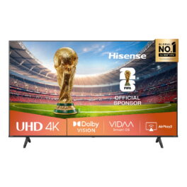 TV LED 58' - HISENSE 58A6Q, HDR 4K, Quad Core / MT9603, Smart TV, DVB-T2 (H.265), Negro