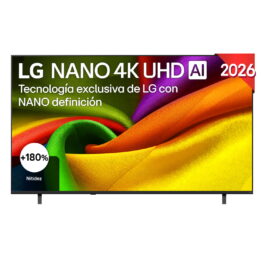 TV LED 75' - LG 75NU850B6LA, UHD 4K, Procesador Inteligente α7 AI Processor 4K Gen9, Smart TV, DVB-T2 (H.265), Negro