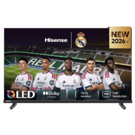 TV QLED 32' - Hisense 32A5S, Full-HD, Posición de monitor, Modo Juego, Modo Deportes IA, Negro