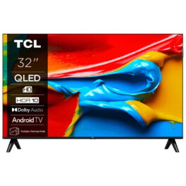 TV QLED 32' - TCL 32V4C, WXGA+, Smart TV, Negro