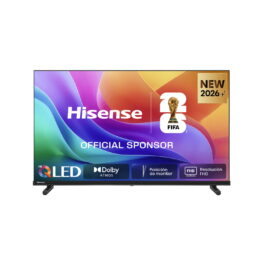 TV QLED 40' - HISENSE 40A5S, Full-HD, NT72690, Smart TV, DVB-T2 (H.265), Negro