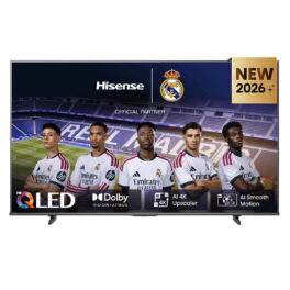 TV QLED 43' - Hisense 43E7S, QLED 4K, Escalador 4K IA, Modo Juego Plus, Dolby Visión IQ, Negro
