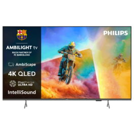 TV QLED 43' - Philips 43PQS8501/12, UHD 4K, Pixel Precise Ultra HD, Smart TV, DVB-T2, Ambilight, Dolby Atmos, HDR10+, Negro