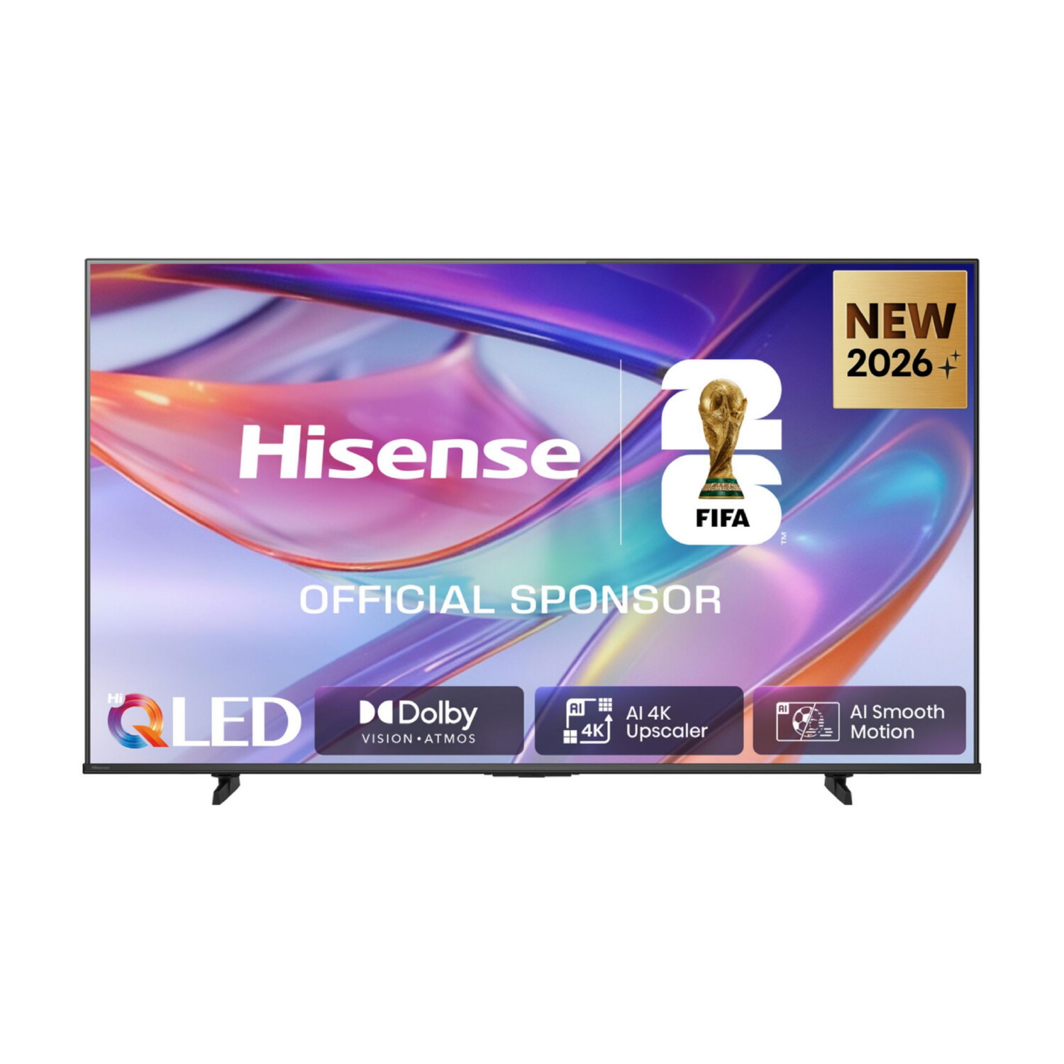 TV QLED 50' - HISENSE Q7S, UHD 4K, Smart TV, DVB-T2 (H.265), Black