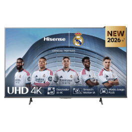 TV LED 55' - Hisense 55A6S, UHD 4K, Escalador 4K IA, Control por voz, Smooth Motion IA, Negro