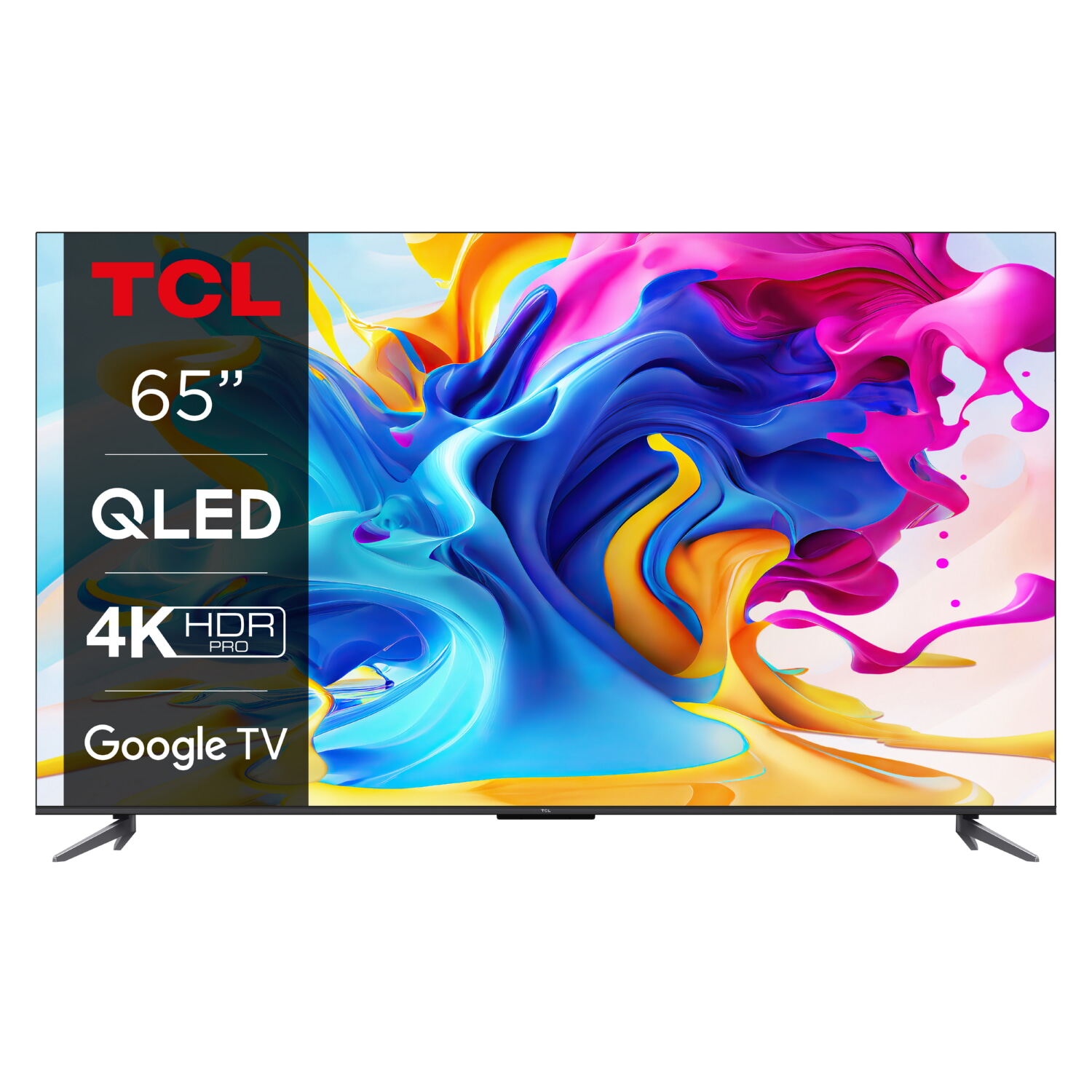 TV QLED 65' - TCL 65C649, UHD 4K, 1, Smart TV, DVB-T2 (H.265), Negro
