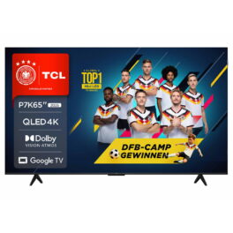 TV QLED 65' - TCL 65P7K/QLED, UHD 4K, AiPQ Processor, Smart TV, DVB-T2 (H.265), Negro