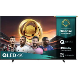 TV QLED 65' - HISENSE 65E77Q, UHD 4K, 1, Smart TV, DVB-T2 (H.265), Negro