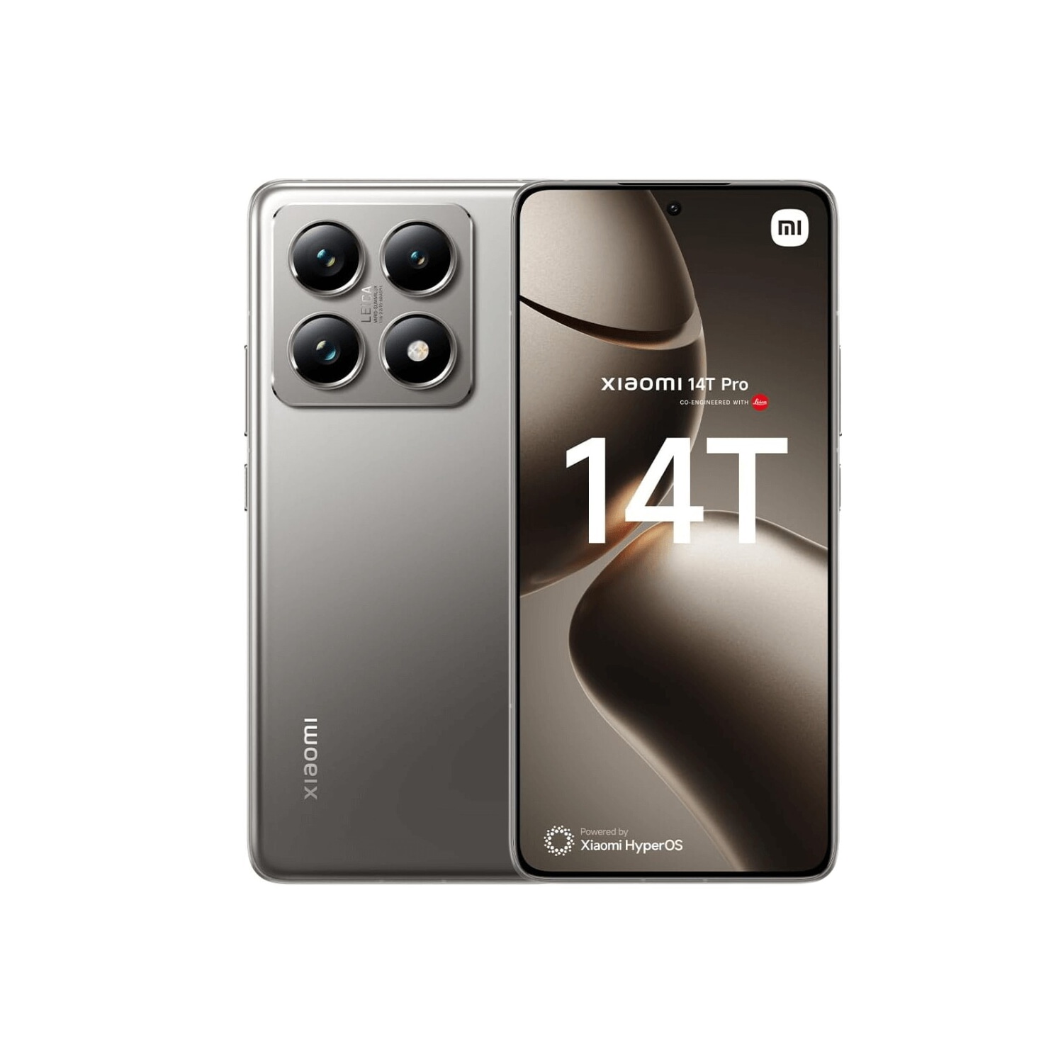 XIAOMI 14T Pro, Gris, Móvil Android, 256 GB, 12 GB RAM, 6,67 ' AMOLED, 144 Hz, Mediatek Dimensity 9300+ (4 nm), 5000 mAh