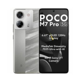 XIAOMI POCO M7 Pro, Plata, Móvil Android, 512 GB, 12 GB RAM, 6,67 ' AMOLED, Gorilla Glass 5, 120 Hz, Mediatek Dimensity 7025 Ultra (6 nm), 5110 mAh