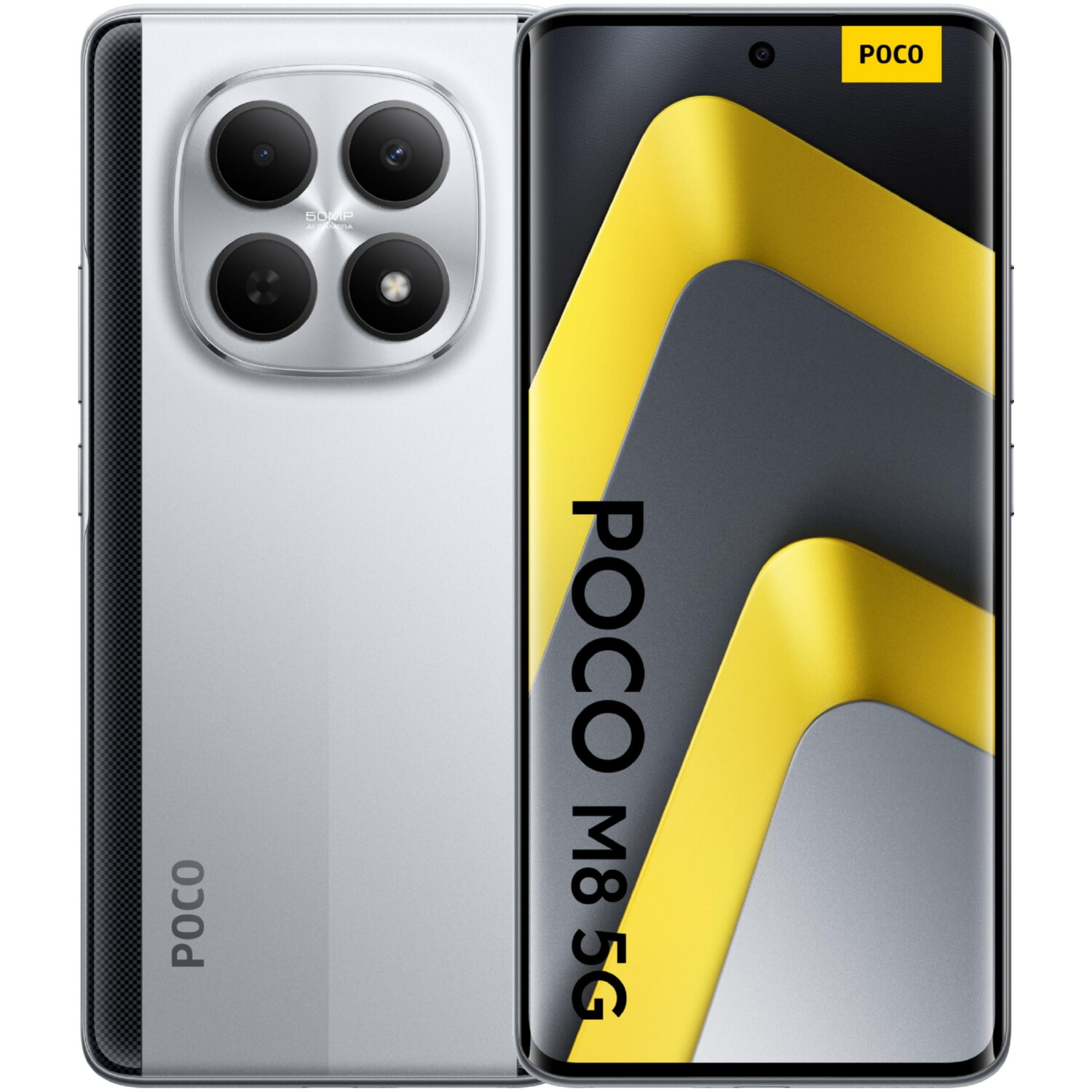 XIAOMI M8 6,77P/5G/8N/8+256GB/S , Plata, Móvil Android, 256 GB, 8 GB RAM, 6,77 ' AMOLED, 120 Hz, Qualcomm Snapdragon 685 (6 nm), 5520 mAh