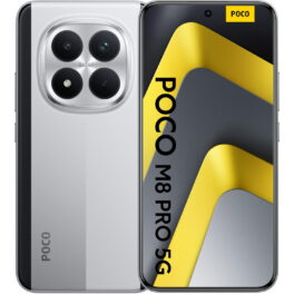 XIAOMI POCO M8 Pro 5G, Plata, Móvil Android, 512 GB, 12 GB RAM, 6,83 ' AMOLED, Gorilla Glass Victus 2, 120 Hz, Qualcomm Snapdragon 7s Gen 4 (4 nm), 6500 mAh