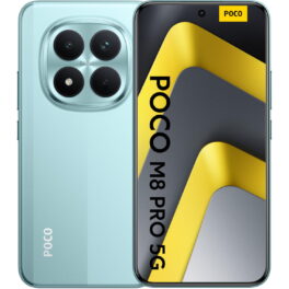XIAOMI POCO M8 Pro 5G, Verde, Móvil Android, 512 GB, 12 GB RAM, 6,83 ' AMOLED, Gorilla Glass Victus 2, 120 Hz, Qualcomm Snapdragon 7s Gen 4 (4 nm), 6500 mAh